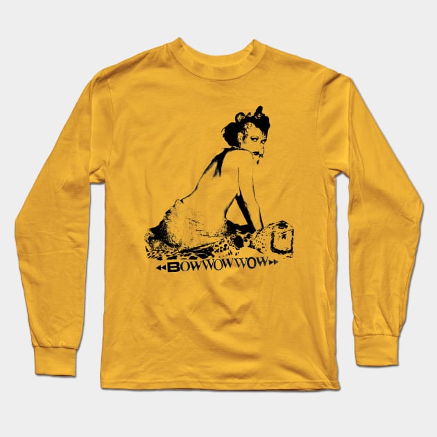 Bow Wow Wow Long Sleeve T-Shirt by Pop Fan Shop